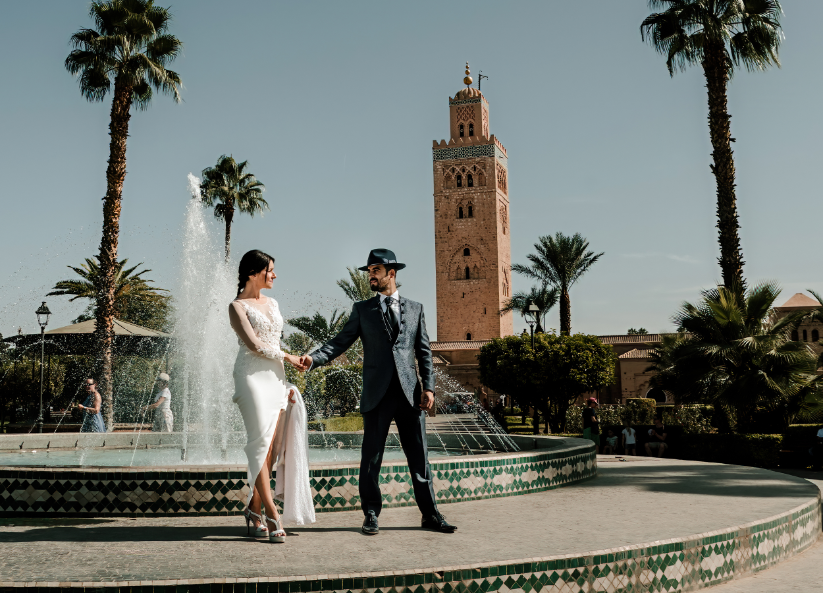 Majestic Atlas Mountains landscape in Morocco